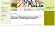 Tablet Screenshot of gesundzuhause.de